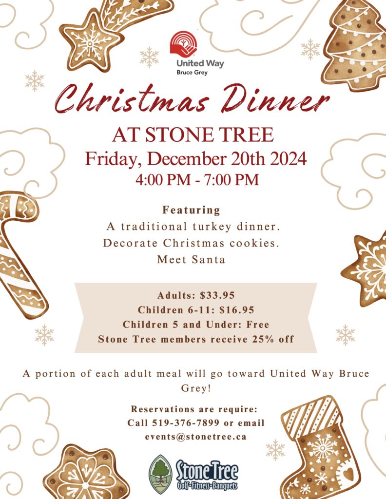 Christmas Dinner at Stone Tree